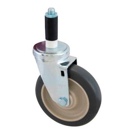 Allpoints Allpoints 1201090 Caster, Stem (5", Gry) 1201090